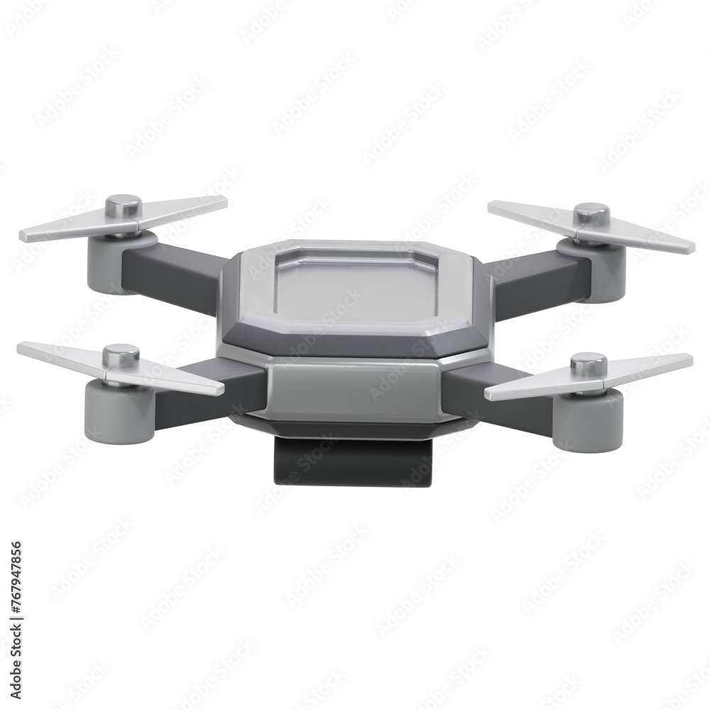 flying drone 3D Illustartion flying drone 3D Illustartion