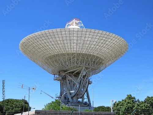 the Robledo de Chavela radio telescope antennas