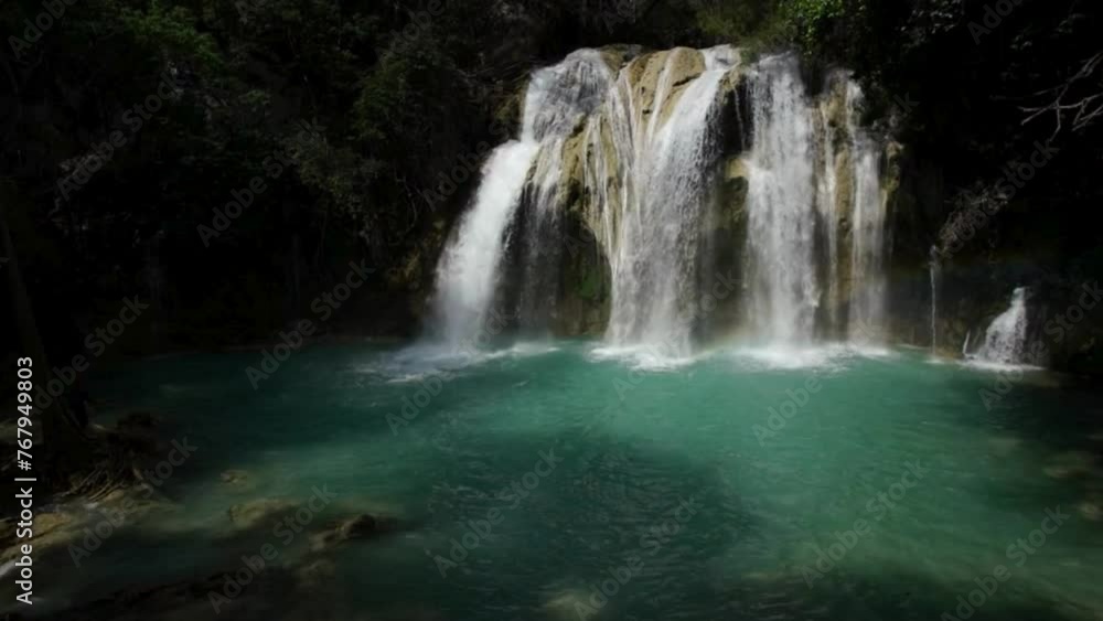 4k view of chiapas waterfall chiflon mexico 4k view of chiapas waterfall chiflon mexico