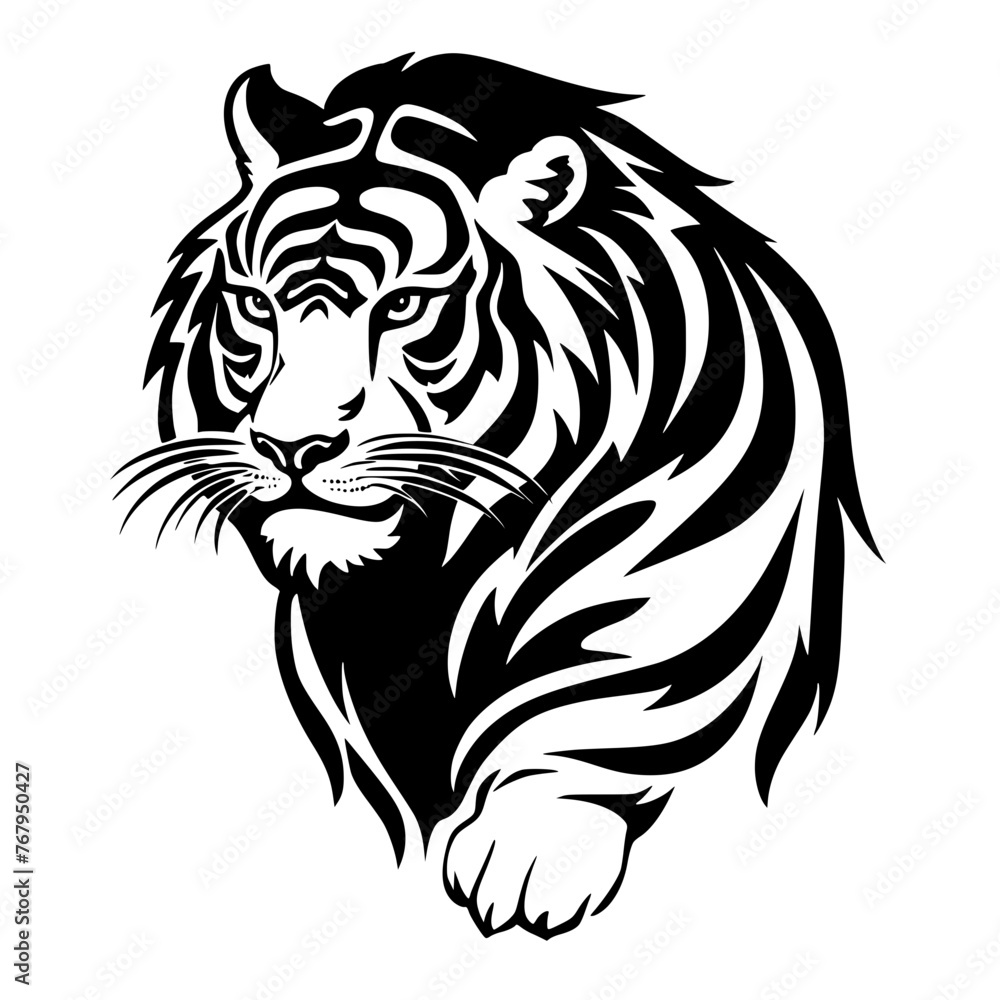 tiger head vector tiger head vector
