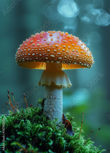 Amanita muscaria commonly known as the fly agaric or fly amanita is basidiomycete fungus