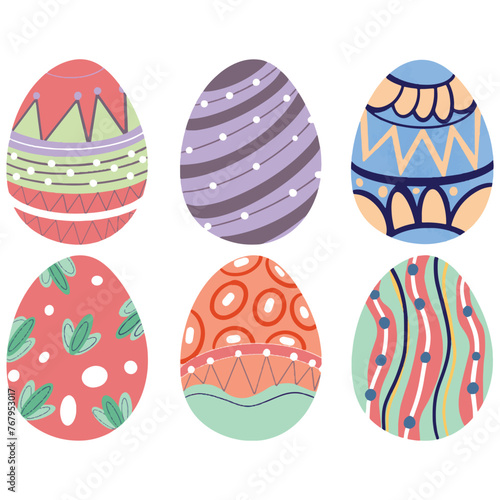 set of easter eggs illustration, easter egg pattern, egg vector, easter egg pattern, ester egg decoration, easter egg design, easter egg colorful