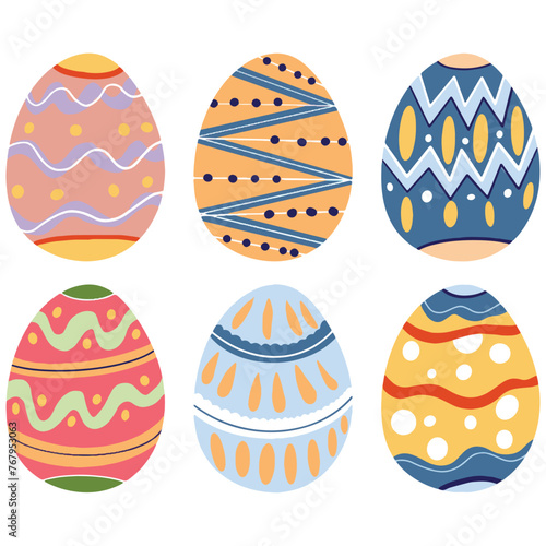 easter eggs set, floral design egg, easter egg vector, easter egg colorful, easter egg collection, easter egg art, set icon ester egg