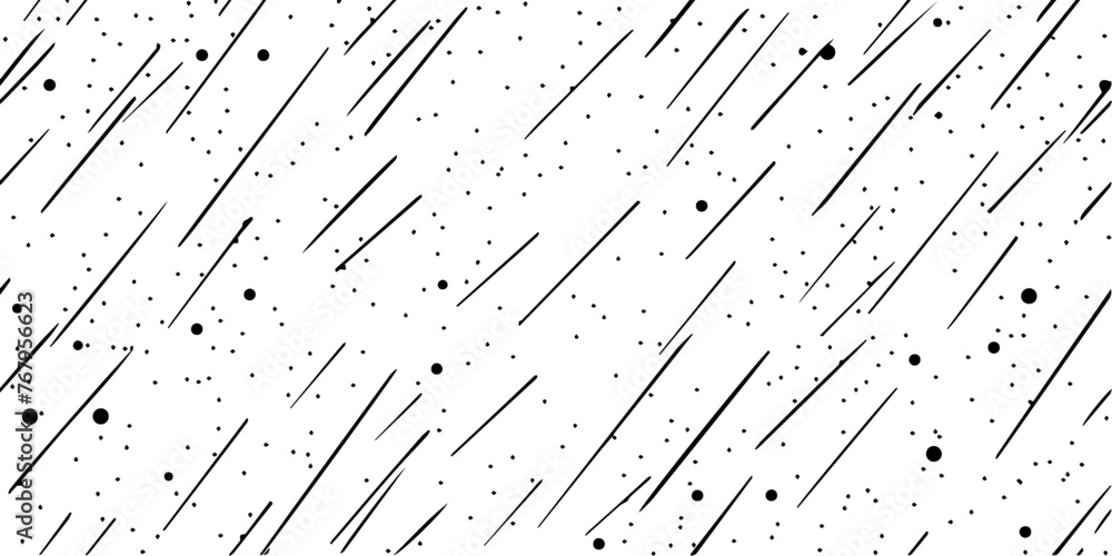 abstract pattern with diagonal shapes resembling claw marks and metal grinding scratches black vector - obrazy, fototapety, plakaty 