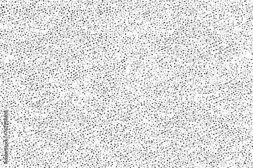 small irregular dots pattern full page speckled design in black vector photo