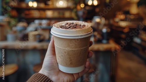 Person Holding Cup of Coffee Close Up