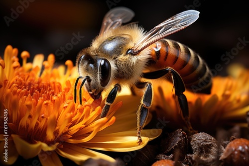 Active bee beekeeping program., generative IA