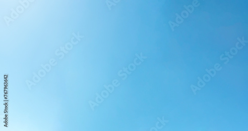青空のパノラマ風景