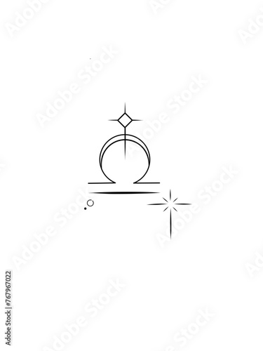 Zodiac symbols. Hand drawn vector illustration