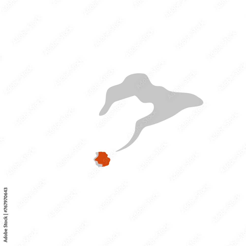 Cigarette Smoke Illustration Cigarette Smoke Illustration