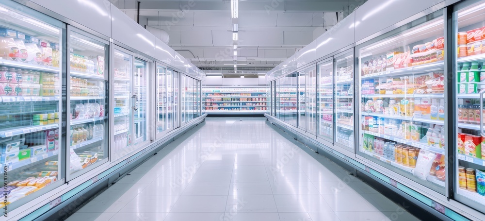 interior of a supermarket