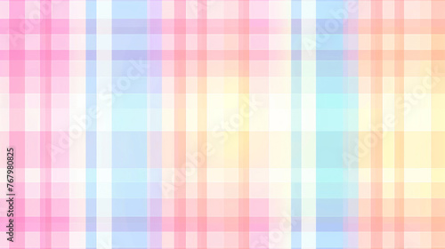 Pastel Plaid Pattern