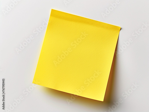 Sticky notes are isolated on a white background in a minimalist style.