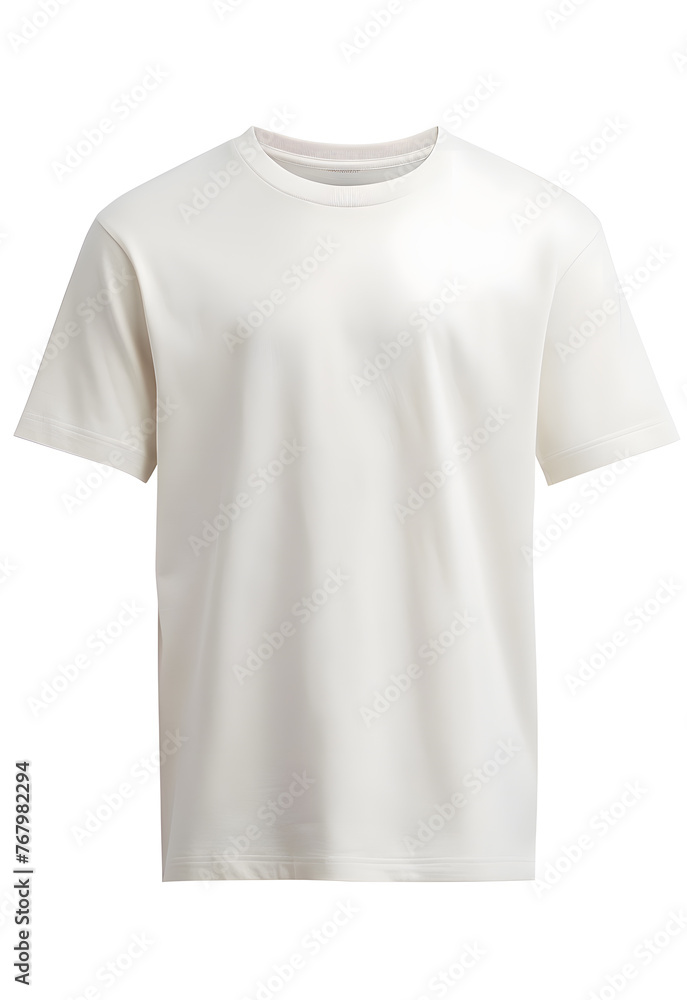 White blank T-shirt mock up isolated on white background White blank T-shirt mock up isolated on white background
