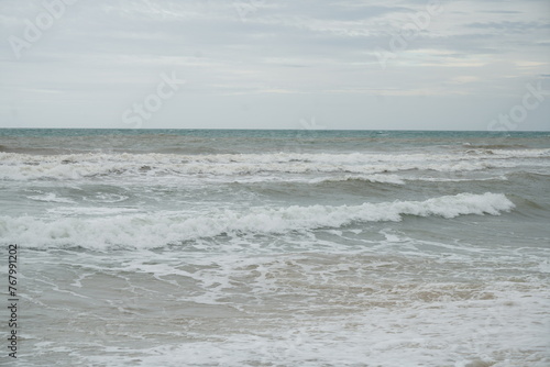 Fototapeta Naklejka Na Ścianę i Meble -  The Pacific Ocean coast on Koh Samui
