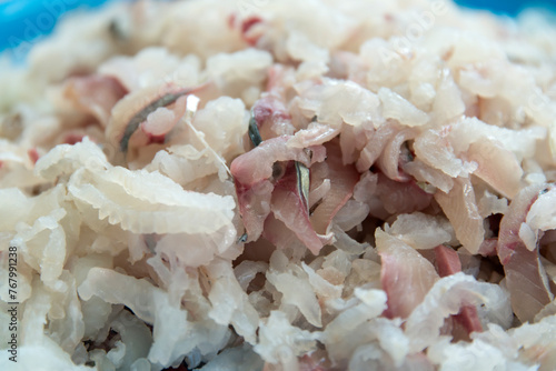 View of the sashimi at the restaurant photo