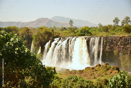 The Blue Nile Falls are waterfalls located in Ethiopia. Known as Tis Issat or Tissisat in Amharic, they are located in the first part of the river, about 30 km from the town of Bahir Dar and Lake Tana © GCphotographer