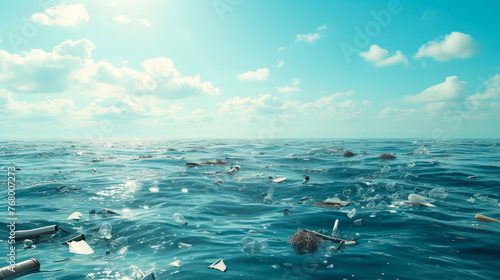 Floating Debris Disaster: Ocean Edition © Andrii 