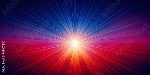 Crimson and Navy Gradient with Radiant Fusion Background