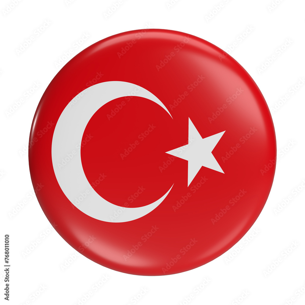 Türkiye flag icon - Euro 2024 Türkiye flag icon - Euro 2024