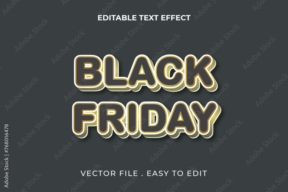 black friday 3d editable vector text effect style, orblack friday text effect black friday 3d editable vector text effect style, orblack friday text effect