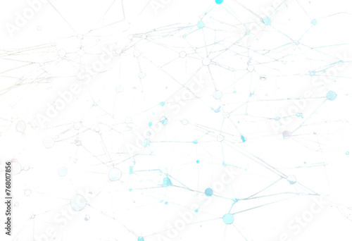 Obraz na płótnie gital Concept Network Futuristic Communication Technology Dots Age Complexity Conveying Data Background Modern Lines Abstract Background Connectivity Flood Moving Network w salonie