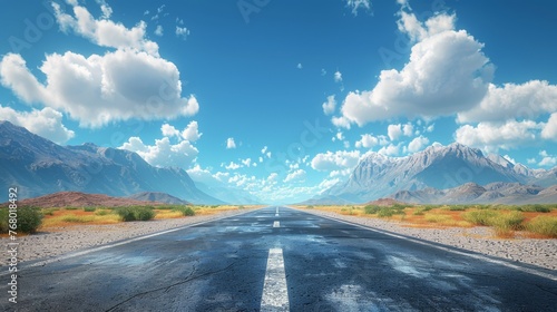 Sun Setting Over Dirt Road