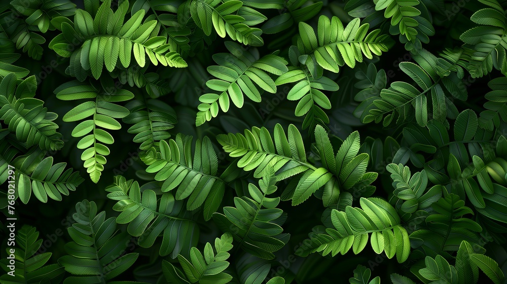 Green fern wallpaper Green fern wallpaper