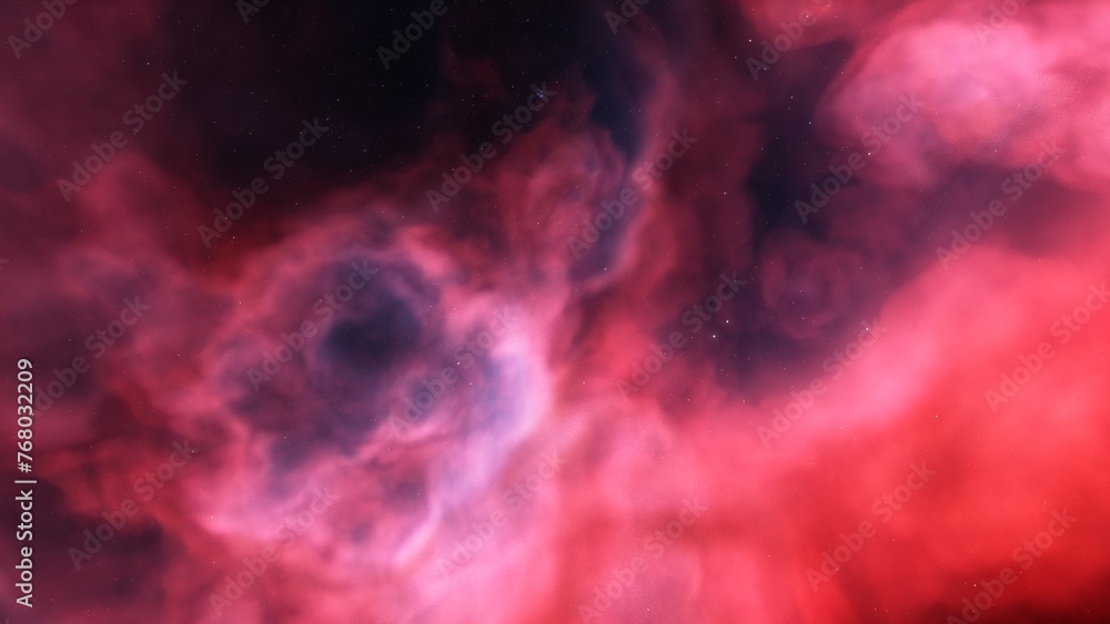 Fototapeta premium nebula gas cloud in deep outer space 