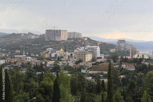 panorama of the city © алексей семиколенных