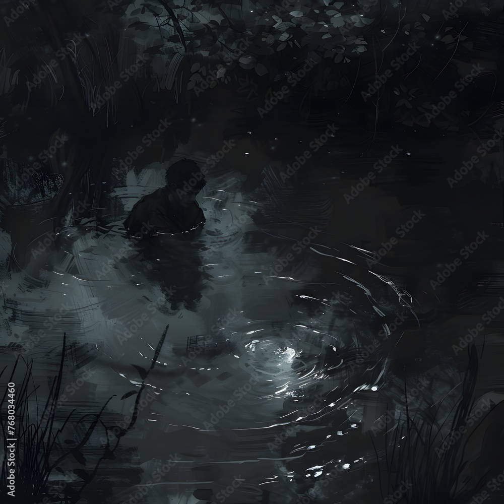 person in the water person in the water