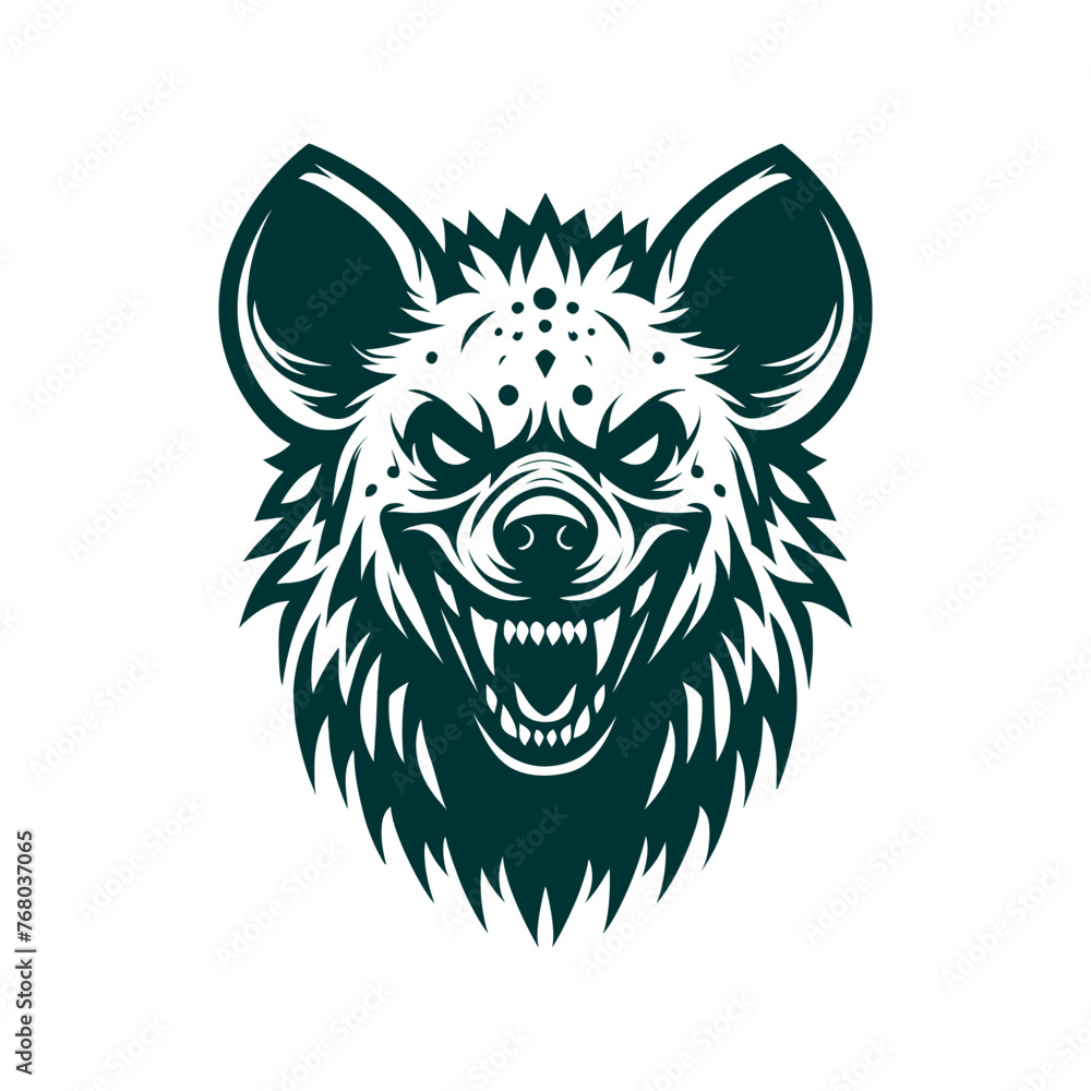 Were hyena illustration