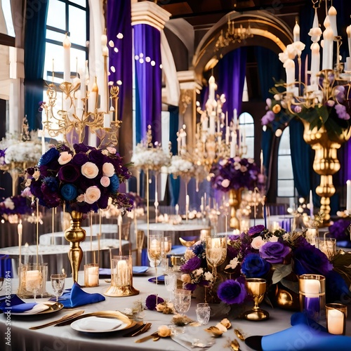 table setting in restaurant