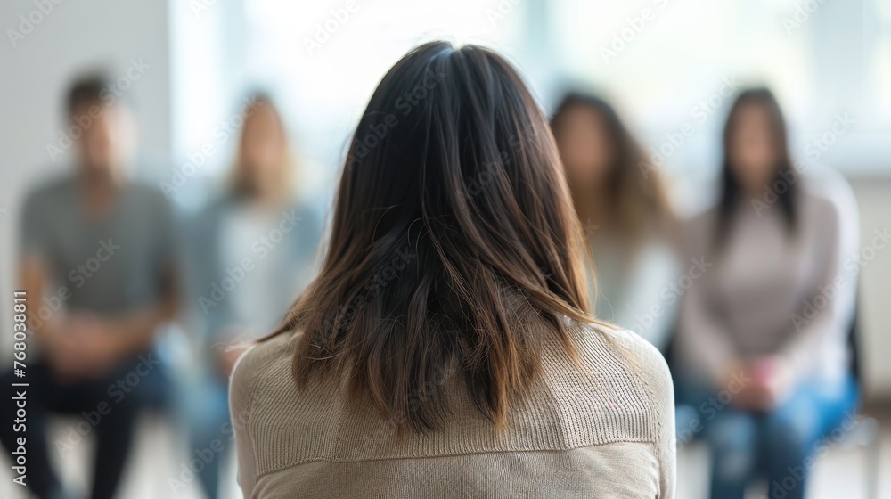 Group Therapy Session, psychological support. Group Therapy Session, psychological support.