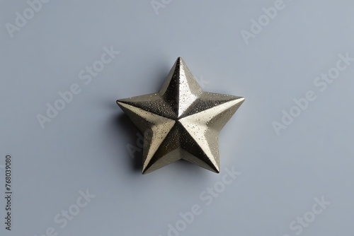 Metallic Star Ornament: Celestial Elegance
