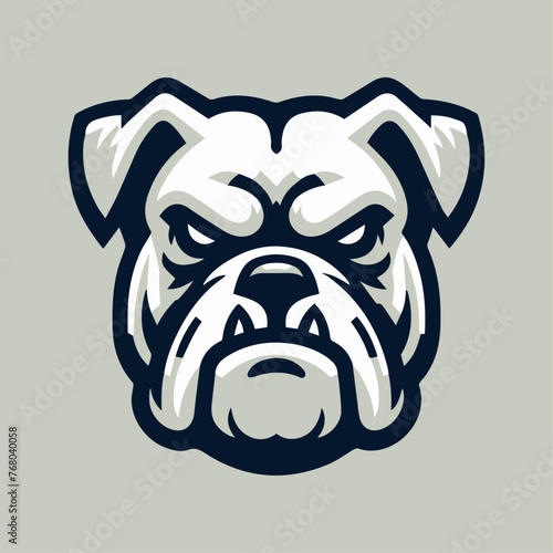 Bulldog Sports Mascot Vector Logo: Dynamic, Customizable & School Spirit-Boosting Design