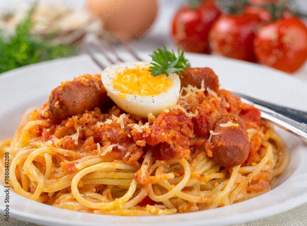 Philippine Spaghetti - Traditional from Philippines Philippine Spaghetti - Traditional from Philippines