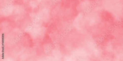 Luxury magenta watercolor canvas for splash design. Pink color light ink effect. Red gold pink sparkle glossy texture surface backdrop. Paint light pink watercolor background on white paper texture.