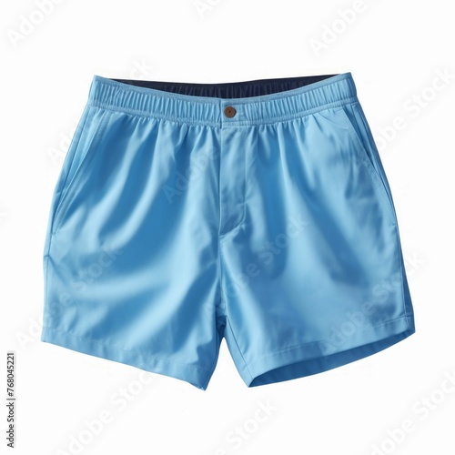 Blue Shorts isolated on white background