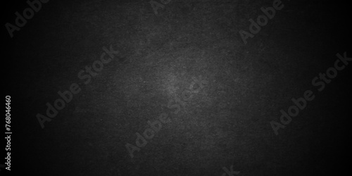 Abstract design with old wall texture cement dark black and paper texture background. Realistic design are empty space of Studio dark room concrete wall grunge texture .Grunge paper texture design .	 photo