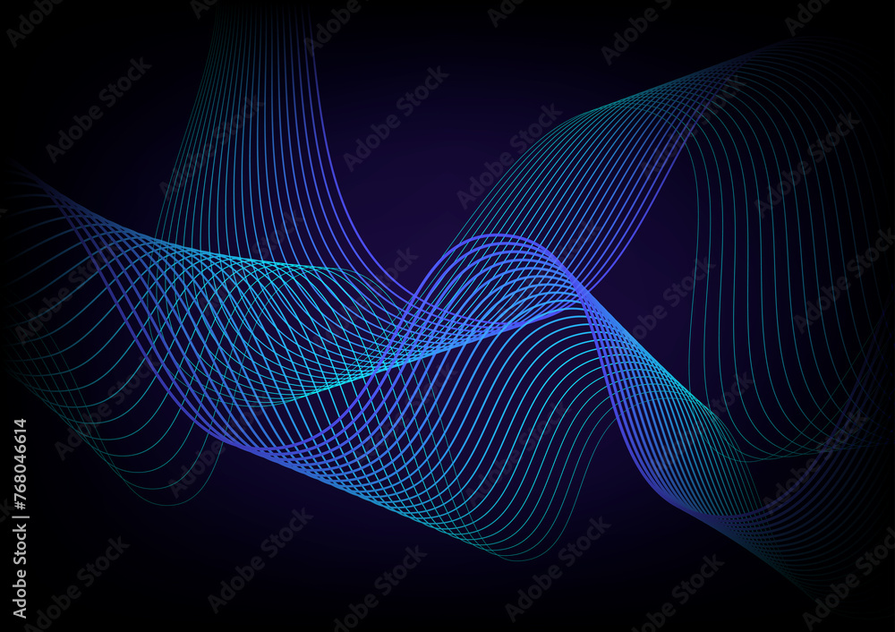 Abstract geometric pattern violet graphic background