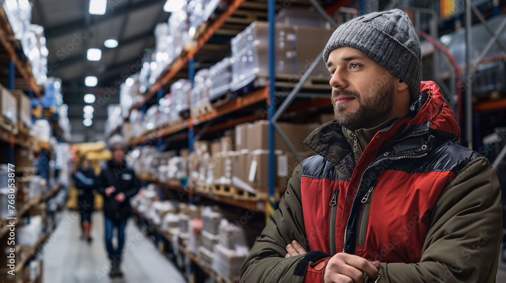worker in warehouse worker in warehouse