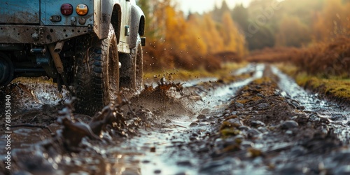 An off-road is when you drive quickly on a dirty road. Generative Ai