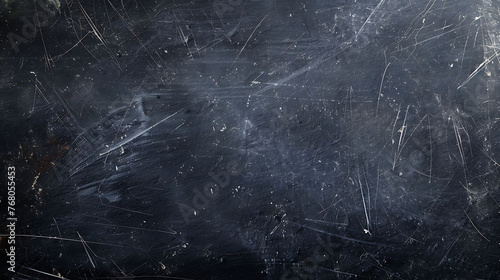 Black grunge texture. Scratched and dirty surface. Abstract background.