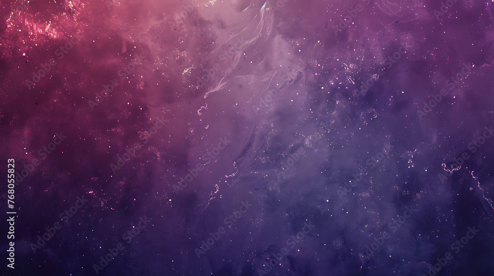 Obraz premium This is an abstract painting of a nebula. It is full of vibrant colors and swirling patterns.