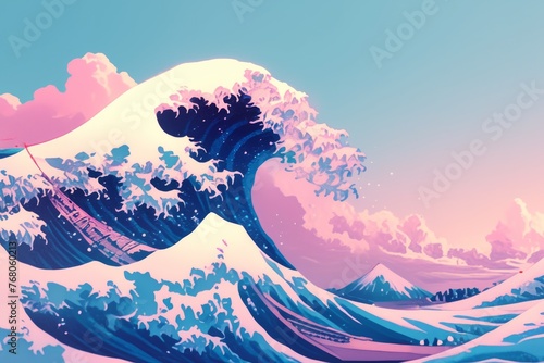 The Great Wave off Kanagawa photo