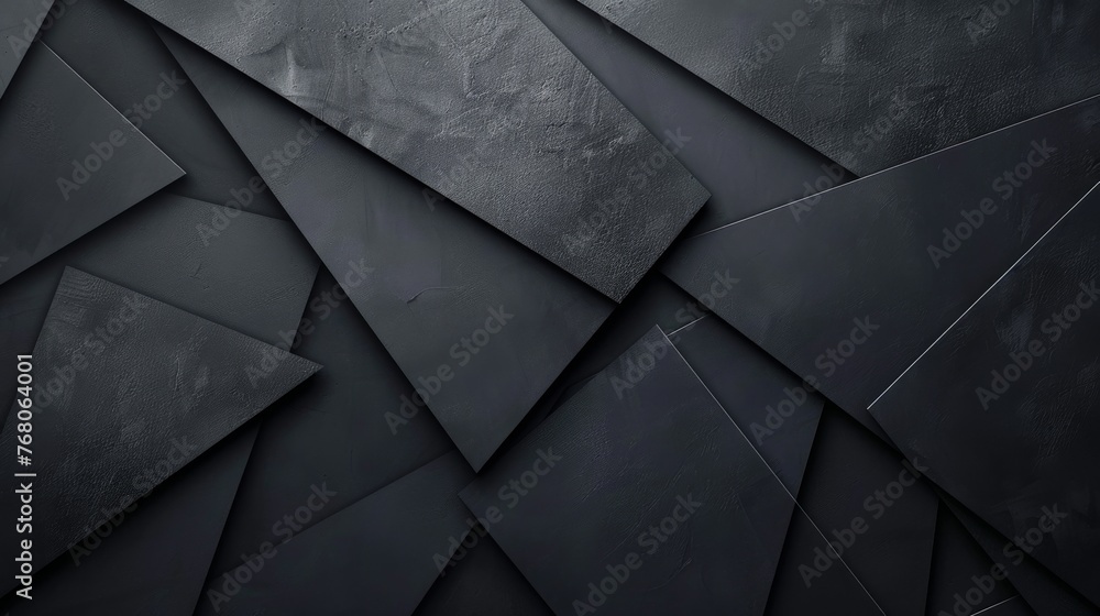 Geometric interplay of dark tiles with contemporary movement. Dark tile pattern with intersecting angles for modern interiors. Intricate tile design for a dynamic architectural feature. Geometric interplay of dark tiles with contemporary movement. Dark tile pattern with intersecting angles for modern interiors. Intricate tile design for a dynamic architectural feature.