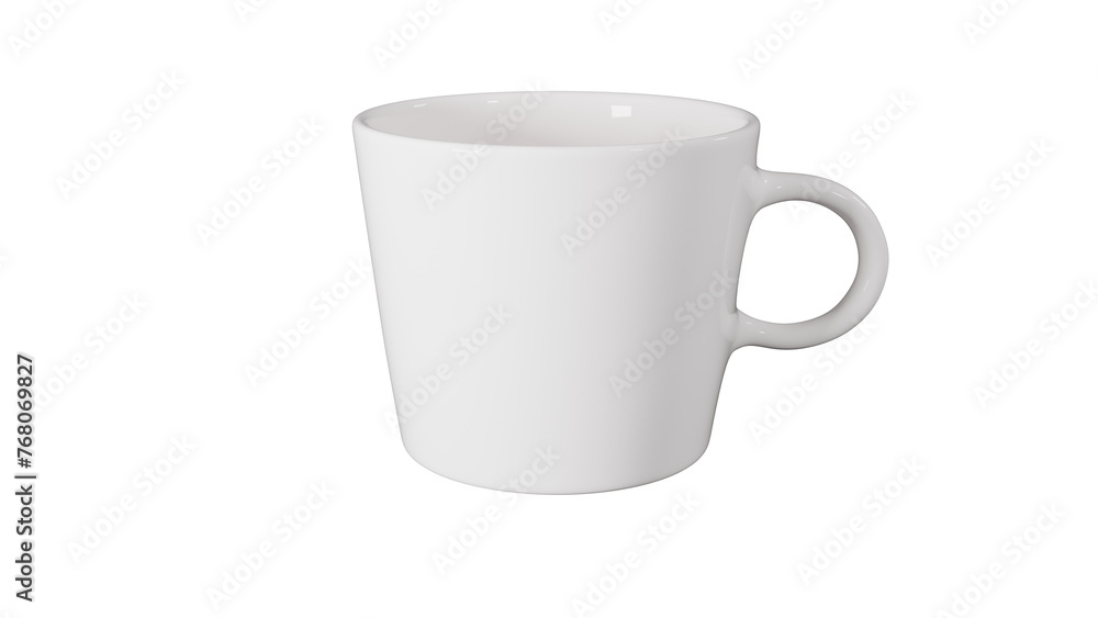 a white coffee mug a white coffee mug