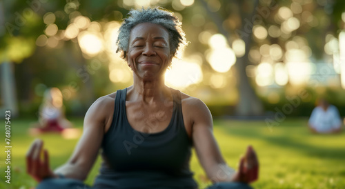 person meditating