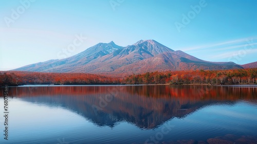 Autumn Majesty  Mountain Reflections